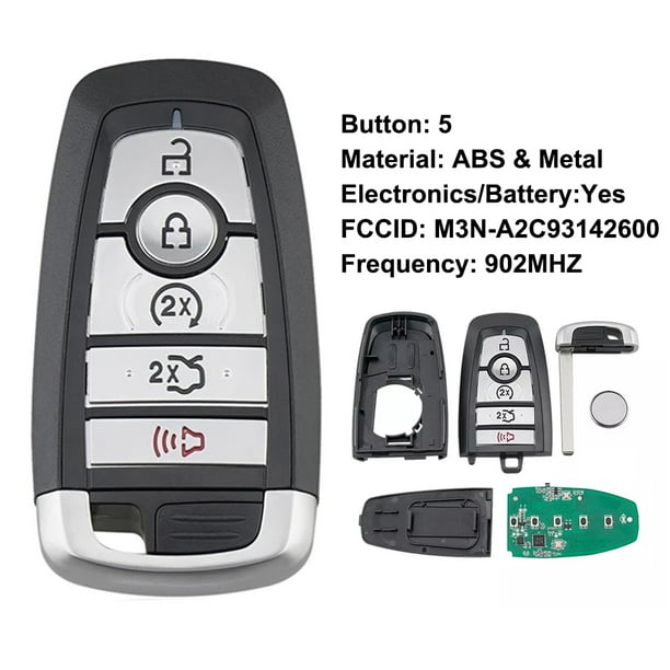 NEW KEY INSERT NEW OEM FORD FUSION smart keyless entry remote fob transmitter NEW KEY INSERT NEW OEM FORD FUSION smart keyless entry remote fob transmitter